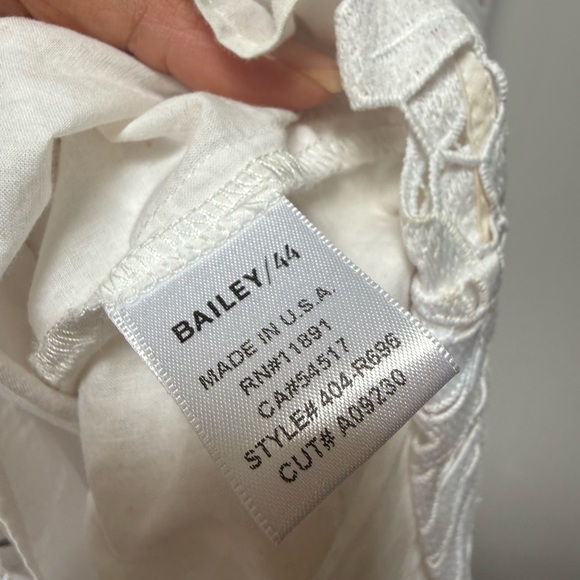 Elegant Monstera Leaf Spring Summer Bridal White Eyelet Lace Slip Dress Large - Picture 5 of 8